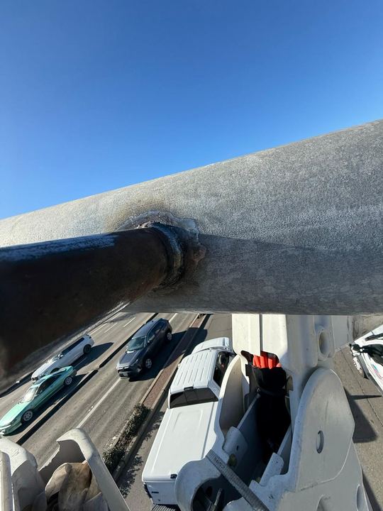 Pipe, flange, connection, and support welding for industrial metalwork.